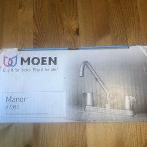 Moen faucet. Still in box, never used.